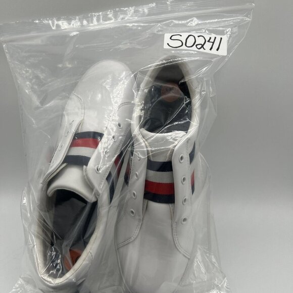 Tommy Hilfiger Womens 9.5M White Slip On Laceless Sneakers Comfy Walking Shoe - Picture 10 of 10